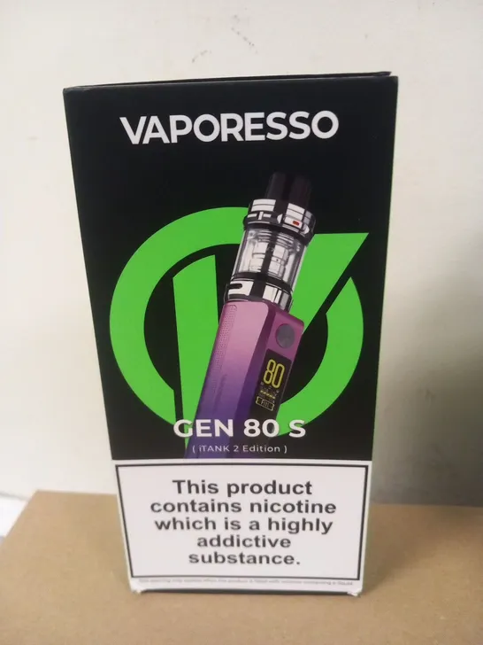 BOXED VAPORESSO GEN 80 S ITANK 2 EDITION