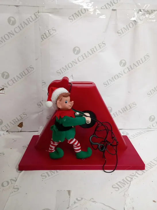 MR CHRISTMAS ANIMATED LIGHT UP CLIMBING CHRISTMAS CRANE