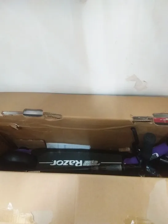 BOXED RAZOR S85 ELECTRIC SCOOTER - PURPLE 