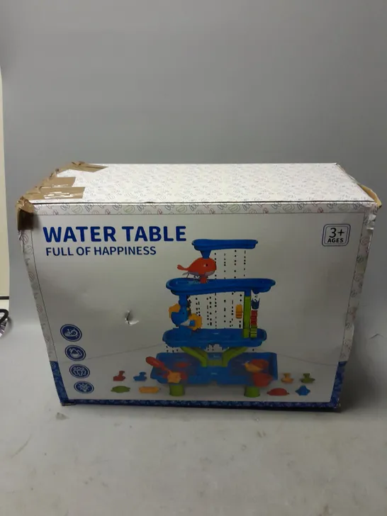 BOXED WATER TABLE TOY SET