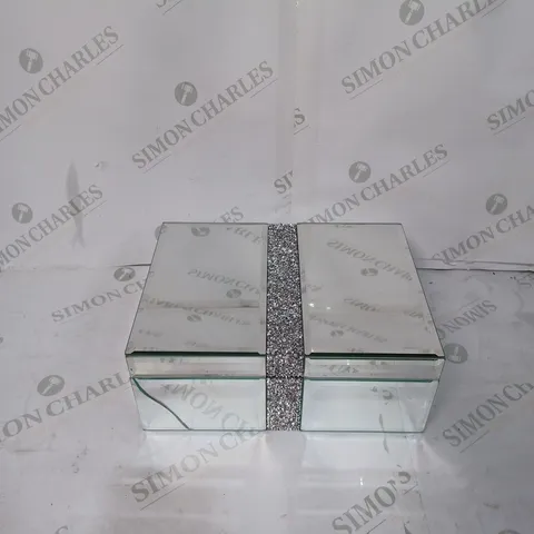 JULIEN MACDONALD MIRRORED JEWELLERY BOX - COLLECTION ONLY