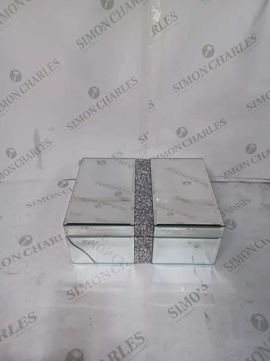 JULIEN MACDONALD MIRRORED JEWELLERY BOX - COLLECTION ONLY