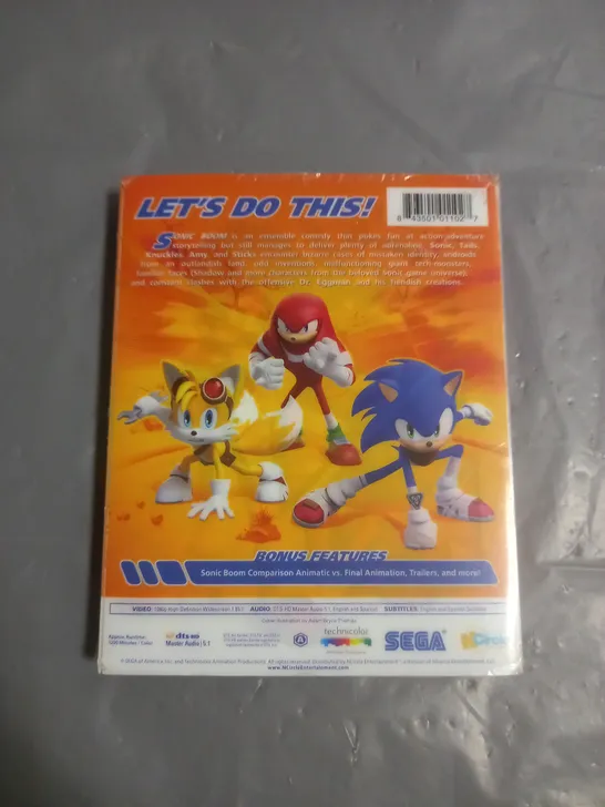 SEALED SONIC BOOM THE COMPLETE SERIES