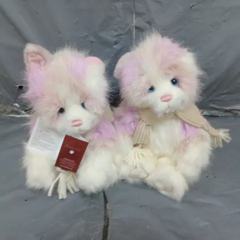 SET OF 2 SNUGGLEPUSS BY CHARLIE BEAR