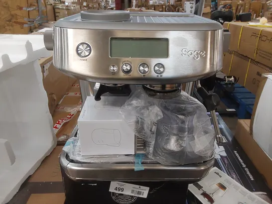 BOXED SAGE THE BARISTA PRO COFFEE MACHINE RRP £729