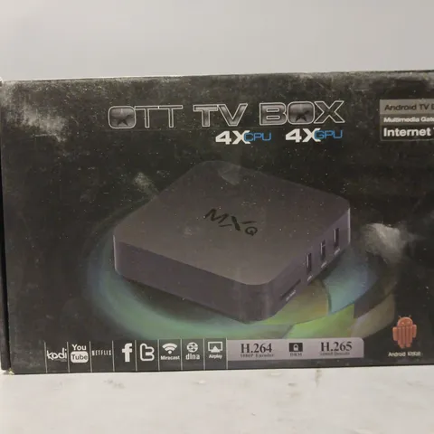 BOXED OTT ANDROID TV BOX