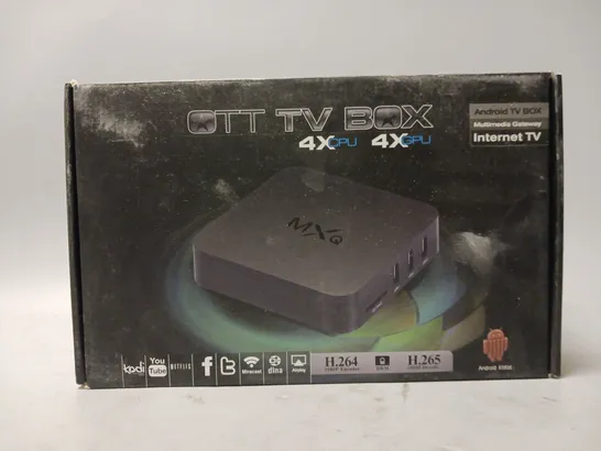 BOXED OTT ANDROID TV BOX