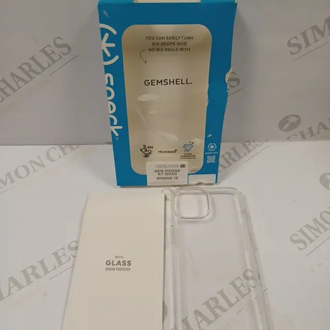 SPECK GEMSHELL IPHONE 13 CASE - CLEAR