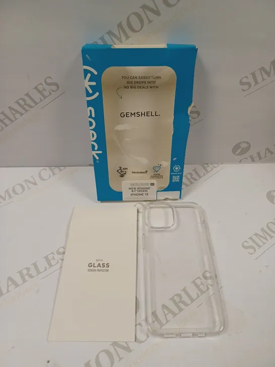 SPECK GEMSHELL IPHONE 13 CASE - CLEAR