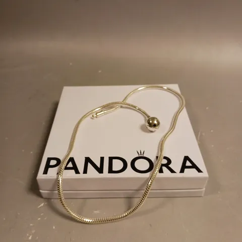 PANDORA MOMENTS SNAKE CHAIN NECKLACE