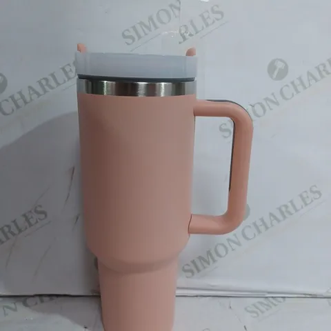 THERMAL HOT AND COLD FLASK IN SALMON PINK