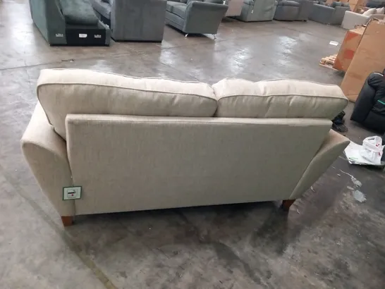 DESIGNER ASHLEY BEIGE FABRIC TWO SEATER SOFA