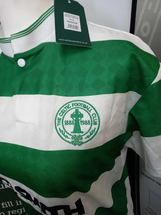 CELTIC FC RETRO 88 CENTENARY HOME SHIRT SIZE M