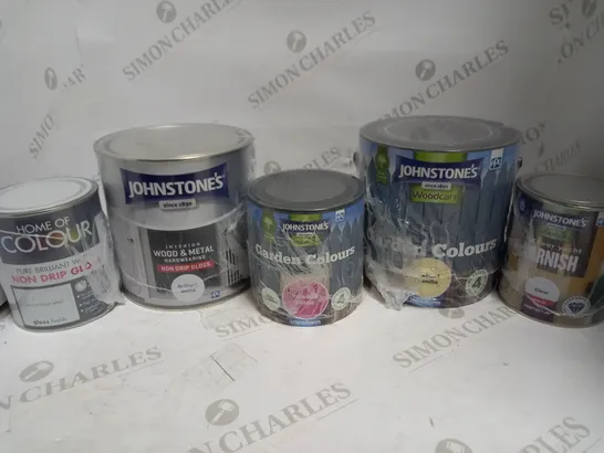 LOT OF APPROXIMATELY 90 CANS OF PAINT IN ASSORTED COLOURS AND SIZES - COLLECTION ONLY