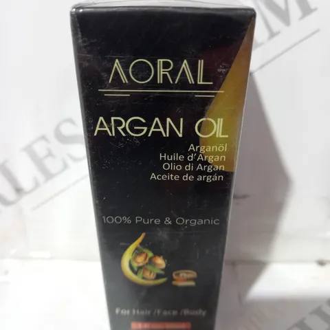 SET OF 5 AORAL ARGAN OIL BOTTLES (30ML)