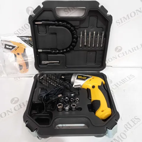 BOXED WOLF 3.6V CORDLESS LITHIUM ION SCREWDRIVER