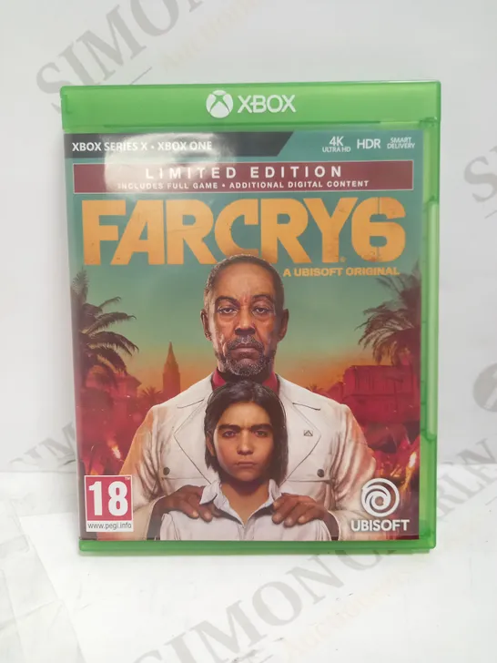 XBOX ONE/XBOX SERIES X FAR CRY 6 LIMITED EDITION GAME