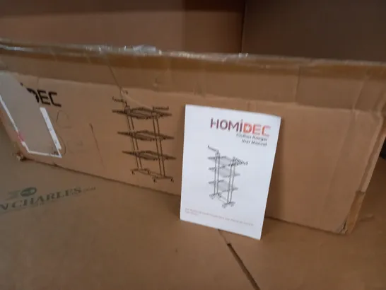 BOXED HOMIDEC CLOTHES HANGER