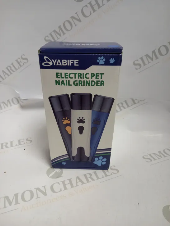 YABIFE ELECTRIC PET NAIL GRINDER