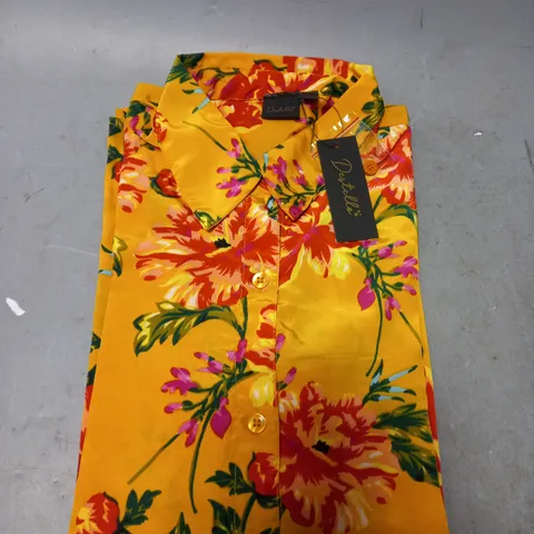 SET OF 2 BRAND NEW DESTELLO FLORAL SHIRT - UK 12