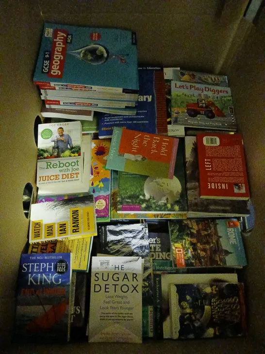 LARGE QUANTITY OF ASSORTED BOOKS TO INCLUDE THE TEMPLAR MISSION, PRODUCTIVITY NINJA AND HARRY POTTER