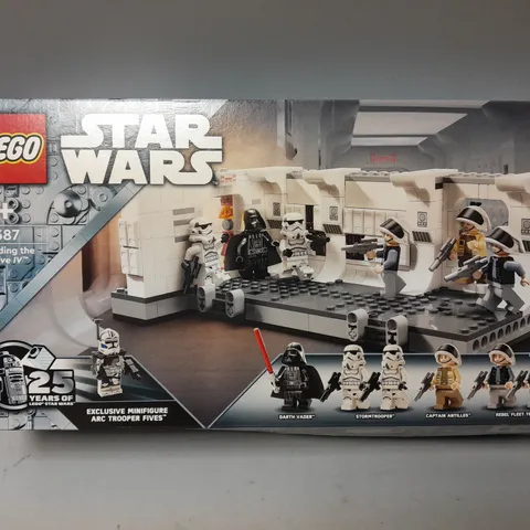 BOXED LEGO STAR WARS BOARDING THE TANTIVE IV - 75387