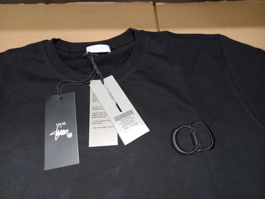 DIOR CD ICON T-SHIRT IN BLACK - XXL