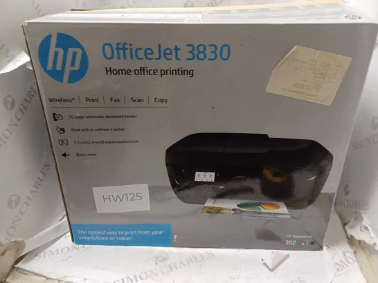 BOXED HP OFFICEJET 3830 PRINTER