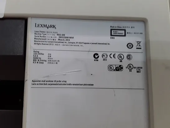 LEXMARK M5170 MONO LASER PRINTER