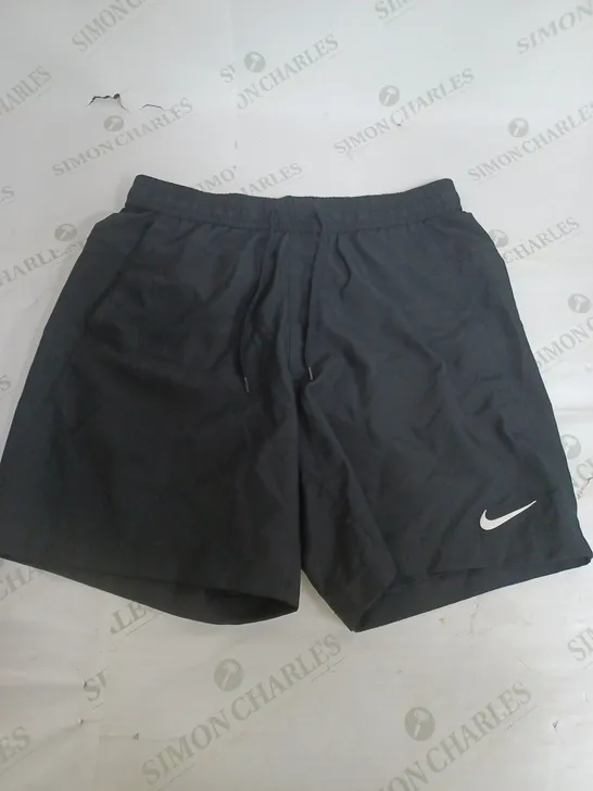 NIKE DRI FIT BLACK SHORTS - SMALL