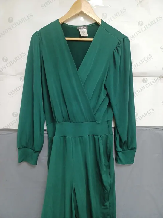 GREEN JUMP SUIT SIZE M