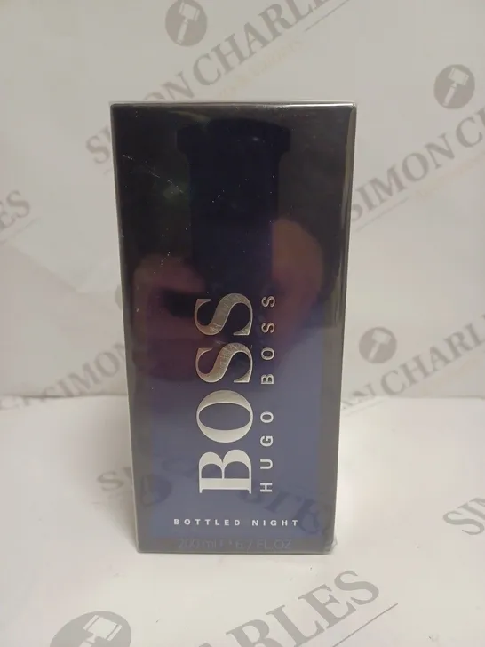 BOXED AND SEALED HUGO BOSS "BOTTLED NIGHT" EAU DE TOILETTE SPRAY 200ML