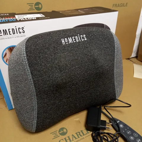 HOMEDICS TRUHEAT SHIATSU RECHARGEABLE PILLOW