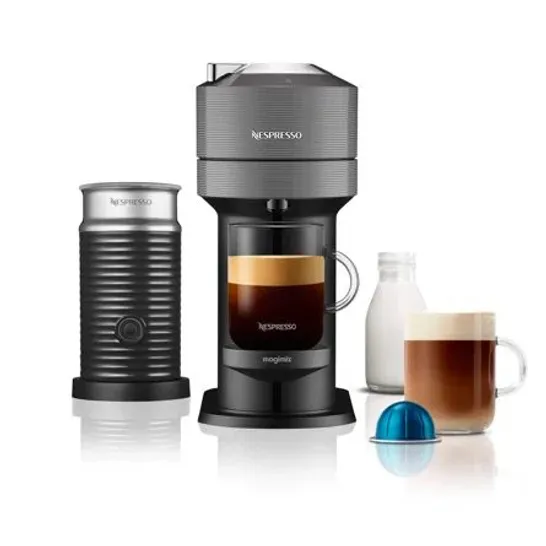 BOXED NESPRESSO VERTUE  NEXT DELUXE COFFEE MACHINE WITH MILK FROTHER