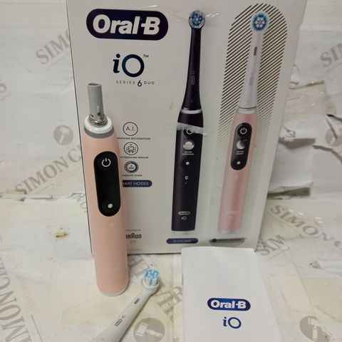 ORAL-B IO SERIES 6 ELECTRIC TOOTHBRUSH PINK ONLY
