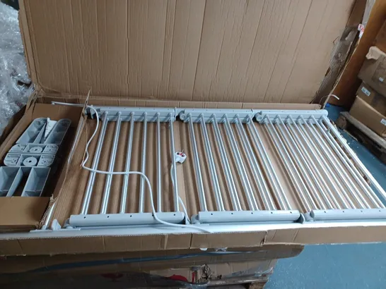 BOXED ORGANISED OPTIONS 3 TIER HEATED AIRER WITH 21M DRYING SPACE - COLLECTION ONLY