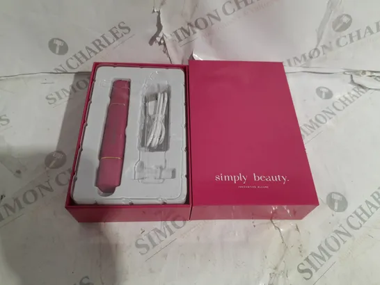 SIMPLY BEAUTY 2 IN 1 SUPER SMOOTH FACE & BROWS HAIR REMOVER, FUCHSIA