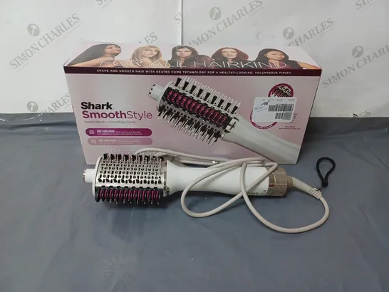 BOXED SHARK SMOOTHSTYLE HOT BRUSH & SMOOTHING COMB