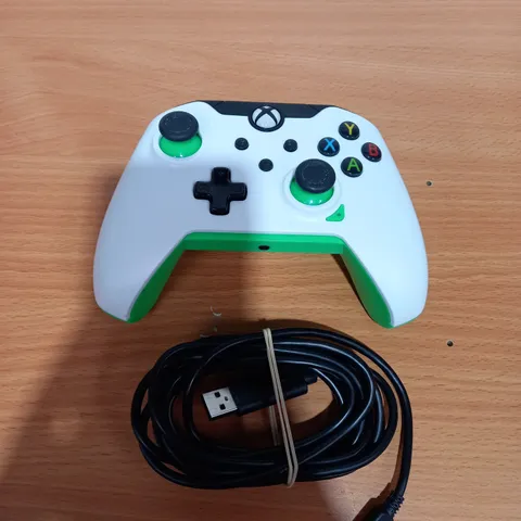 PDP NEON WHITE XBOX WIRED CONTROLLER