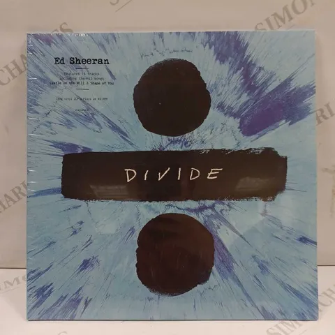 SEALED ED SHEERAN DIVIDE VINYL ALBUM 