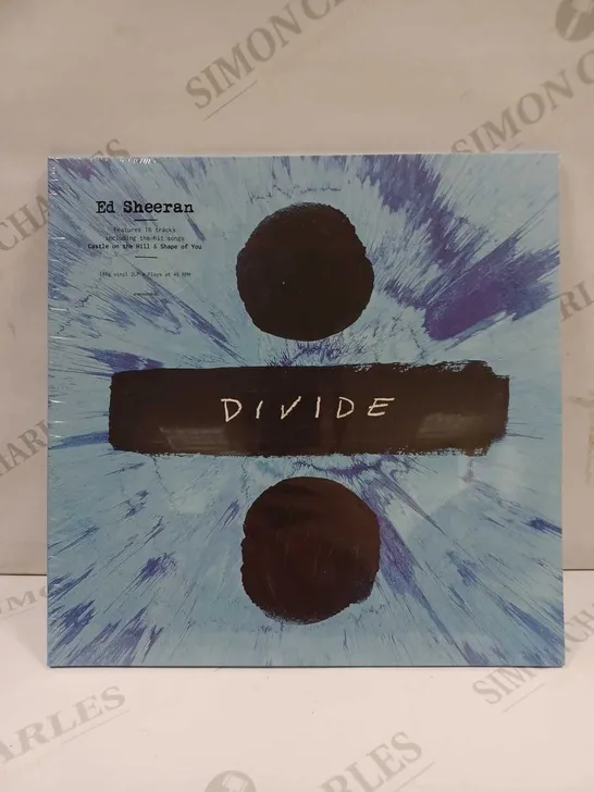 SEALED ED SHEERAN DIVIDE VINYL ALBUM 