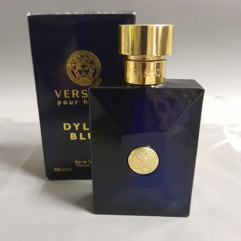 BOXED VERSACE POUR HOMME DYLAN BLUE EAU DE TOILETTE 100ML