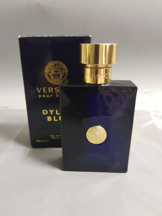 BOXED VERSACE POUR HOMME DYLAN BLUE EAU DE TOILETTE 100ML