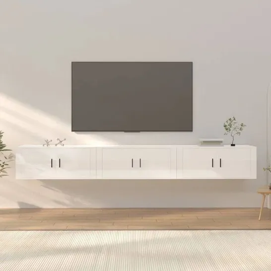 BOXED BALLERA TV STAND FOR TVS UP TO 43" - WHITE (1 BOX)