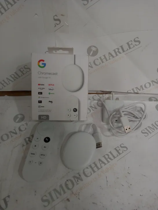 GOOGLE CHROMECAST DEVICE FOR TV - WHITE