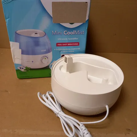 VICKS MINI COOLMIST ULTRASONIC HUMIDIFIER 