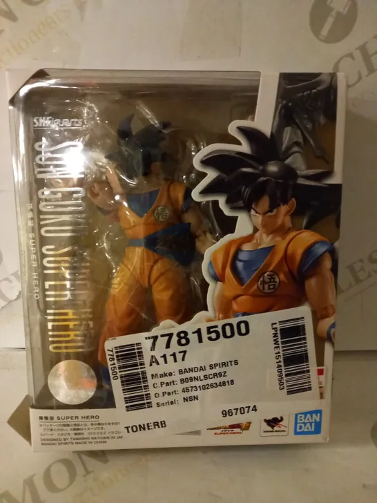 BANDAI TN63481 TAMASHI NATIONS - DRAGON BALL SUPER: SUPER HERO 