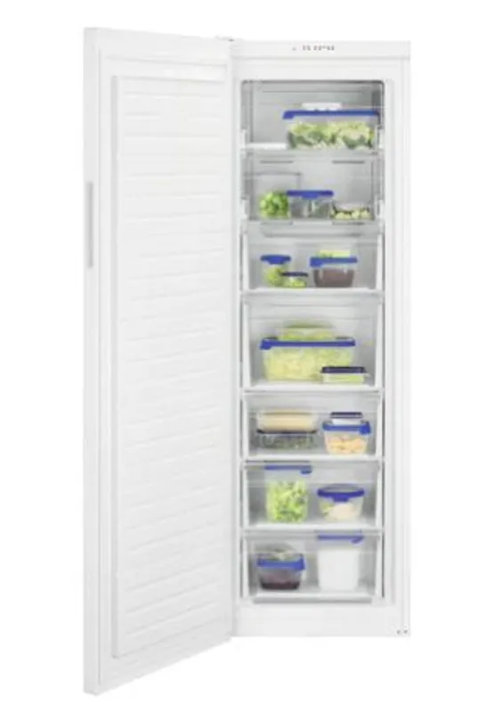 ZANUSSI FREESTANDING FROST FREE TALL FREEZER 279L WHITE Model ZUHE30FW2 RRP £667