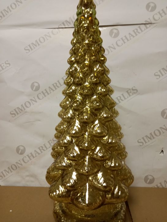 MR CHRISTMAS MERCURY GLASS KALEIDOSCOPE TREE - GOLD 