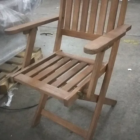 WOODEN GARDEN CHAIR